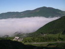 湯布院の朝霧