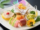 【夕食】一例 前菜