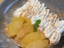 アップルシナモン・ワッフル(maruru cafe)