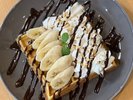バナナチョコ・ワッフル(maruru cafe)
