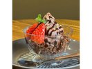 苺のチョコサンデー(maruru cafe)