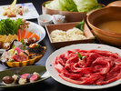 胡麻が香る料理長特製出汁で味わう淡路牛と淡路玉葱の島鍋コース(料理イメージ)