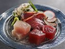 【季節の会席】夏(2026年6月〜8月)お造り 焼津ミナミマグロ等三種盛り