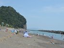 【浜当目海水浴場】海開き期間: 7月中旬〜8月中旬(10:00〜16:00/土日祝・お盆は17:00まで)