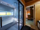 【離れ:50平米】デラックスルーム翡翠 バス・トイレ付