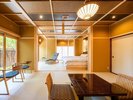 【離れ:60平米+20平米庭付】半露天風呂付Jrスイート金剛