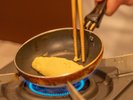 《朝食》オーダー出来立てオムレツ