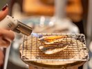 朝食焼きままかり