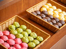 お子様1番人気!!4種(チョコ・抹茶・イチゴ・バニラ)のメロンパン