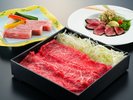 【おおいた和牛三昧会席】おおいた和牛は、品質の高い豊後牛の中でも特に4等級以上のものです。