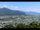 荒砥城からの上山田眺望