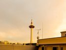 スカイオアシス昴から見える夕方の京都タワー
