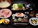 京丹波高原豚の鍋を味わいをご堪能ください