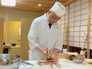 総料理長が目の前で!