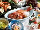 個室で愉しむ季節の夕食(一例)
