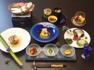 季節の会席(夏)一例