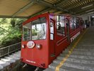 【筑波山ケーブルカー(男体山側)】 ホテルから宮脇駅まで徒歩約10分。