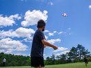 【グラスガーデン】ホテル内のグラスガーデンでは、思いっきり凧あげができます。