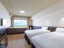 ワンちゃん同伴専用客室です。嬬恋高原の緑を感じながら、ワンちゃんとの楽しい休日をお過ごしください。