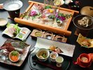冬のごちそう旬彩会席一例