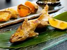 川魚の塩焼き