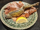 川魚の塩焼き