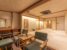 【本 館】ファミリースイート 温泉半露天風呂付