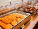 朝食バイキング☆朝からボリューム満点!