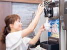 ソフトクリーム食べ放題♪