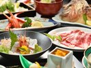 【スタンダード】「季節の海宿会席プラン」(写真はある日の一例)