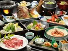 【ちょっと贅沢な夕膳】「板長特選 プレミアム庄内献立プラン」(写真はある日の一例)