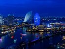 【客室からの景色】海側客室からご覧いただける夜景(一例)