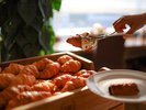 【朝食ビュッフェ】サクサクの食感のクロワッサン