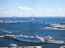 【周辺施設】横浜港大さん橋国際客船ターミナルに寄港する大型客船