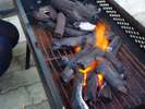 【ログハウスBBQ】火起こしもラクラク♪