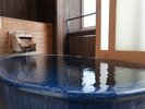 陶器露天風呂付き和洋室 源泉かけ流し露天風呂