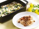 2026年春の朝食メニュー♪〜北海道産ポークサルシッチャと菜の花のペンネグラタン他〜