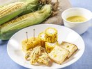 2026年夏の朝食メニュー♪〜《とうもろこしメニュー》冷製ポタージュ・フリット・グリル・フォカッチャ〜