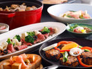 淡路島の海山の幸とスパニッシュ料理のコラボレーションしたディナービュッフェ(イメージ)