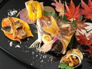 ■夕食一例|季節の前菜 ※一例