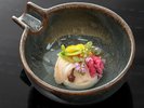 ■夕食一例|季節の先付 旬の地野菜など ※一例