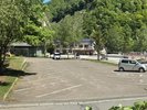 層雲峡キャニオンモール駐車場(公共駐車場)当館駐車場のすぐ隣です。