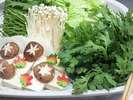鍋のお野菜地野菜採れ立て