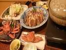 かに 夕食
