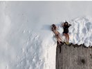 真冬は水風呂なんていらない!!グランドサウナサイトのウッドデッキから雪へダイブ♪