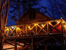 森の中のcabinで過ごす非日常を♪