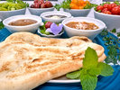 【秋のきのこバイキング】�D 【もちもち手のばしNaan】ピザ窯で焼いたナン