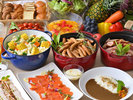 朝食は和洋のメニューをブッフェスタイルでお楽しみいただけます。