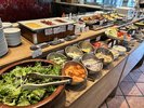 朝食ビュッフェ サラダコーナー