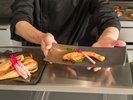 朝食ブッフェ ライブキッチンで焼き上げる日替わりの焼き魚